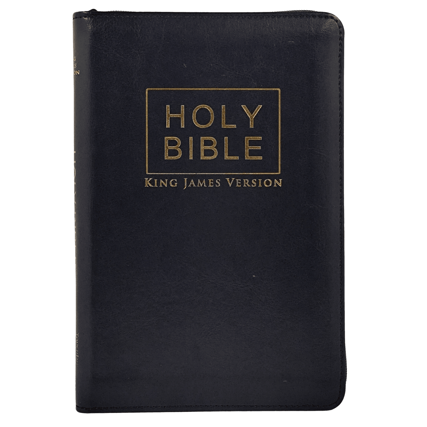 KJV Midsize Flex With Zipper, Black