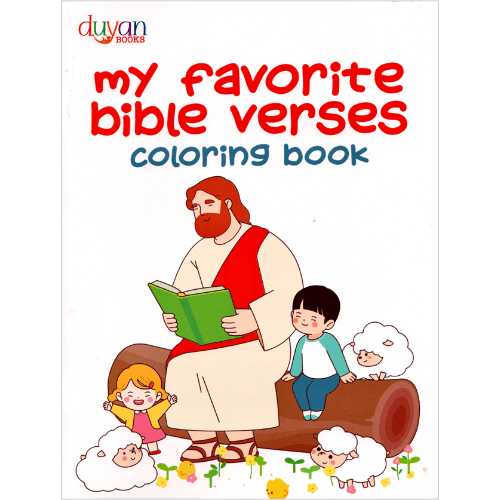 My Favorite Bible Verses Coloring Book