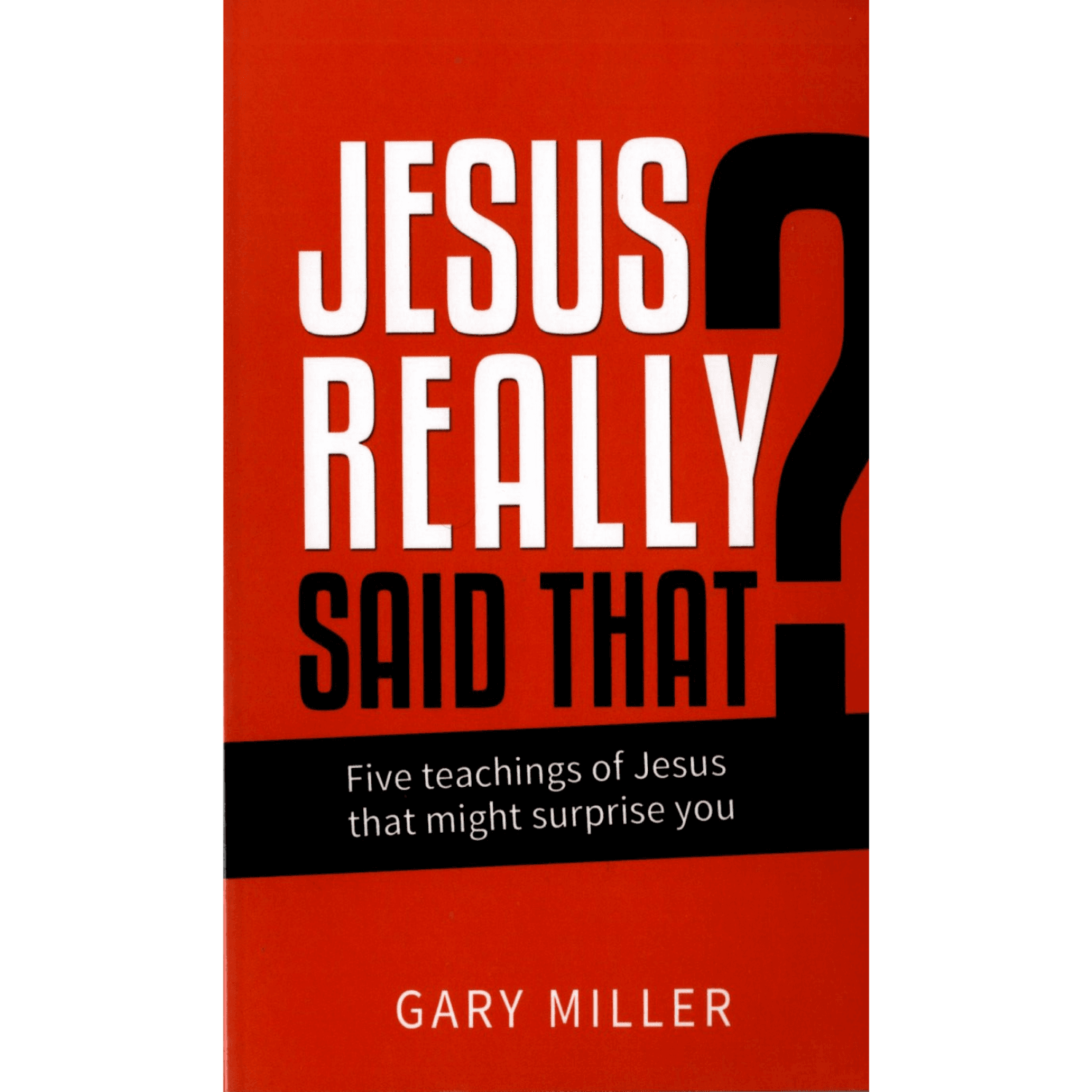 Jesus Really Said That?
