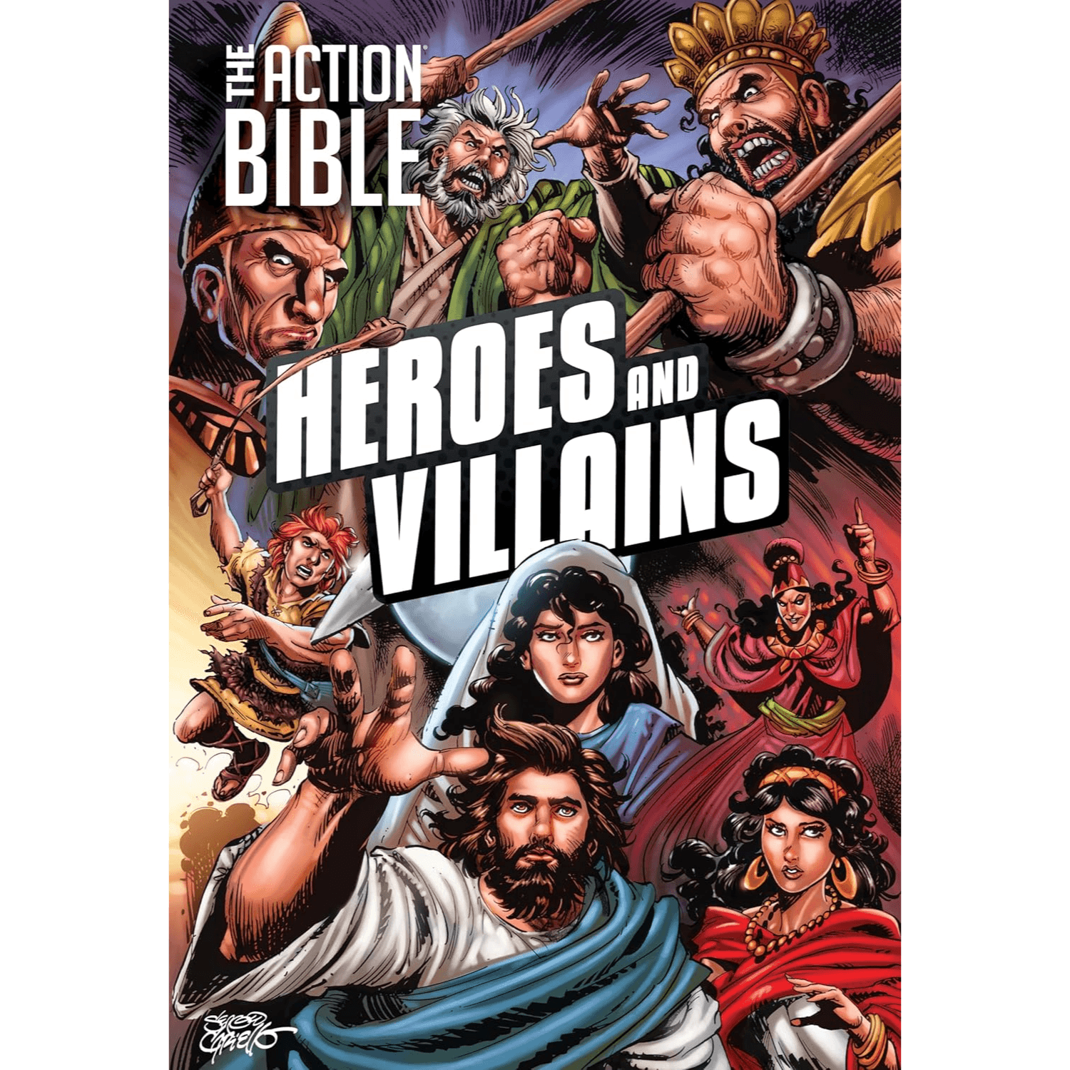The Action Bible. Heroes And Villains (Action Bible Series))