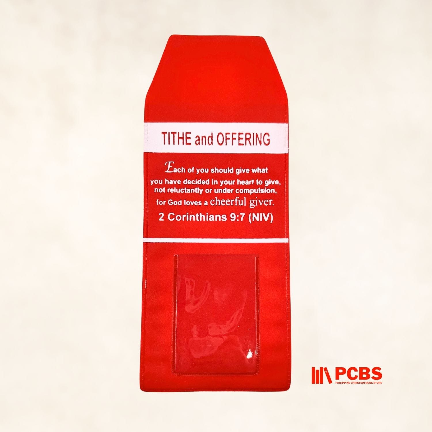 Tithe Envelope Red