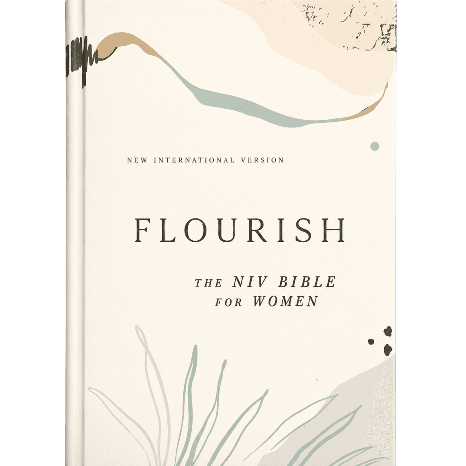 Flourish: The NIV Bible for Women, Hardcover, Multi-color/Cream, Comfort Print