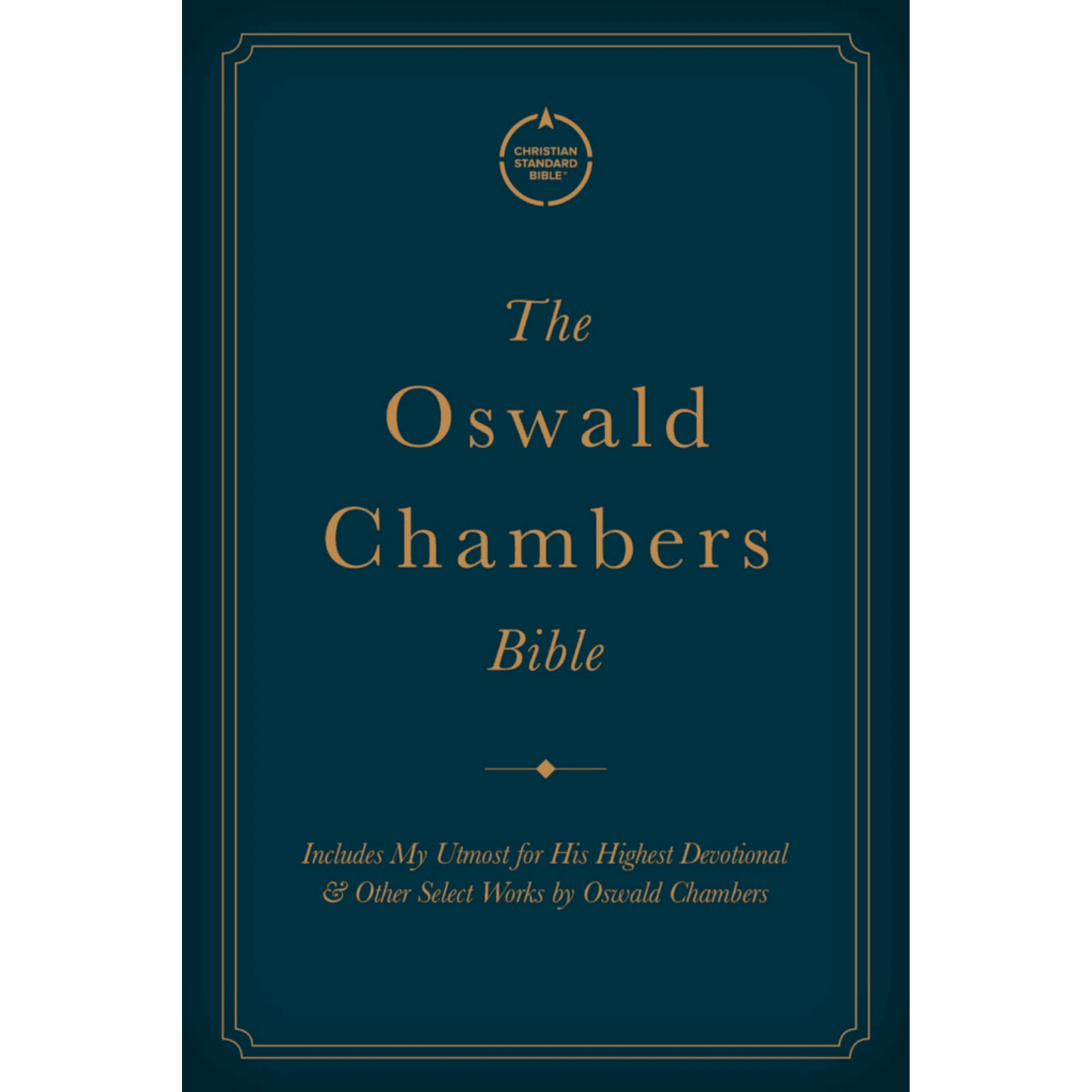 CSB Oswald Chambers Bible, Brown Bonded Leather